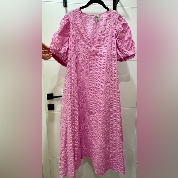 Baum Und Perdgarten Azalia Cotton Midi Dress, 38 - Picture 5 of 9